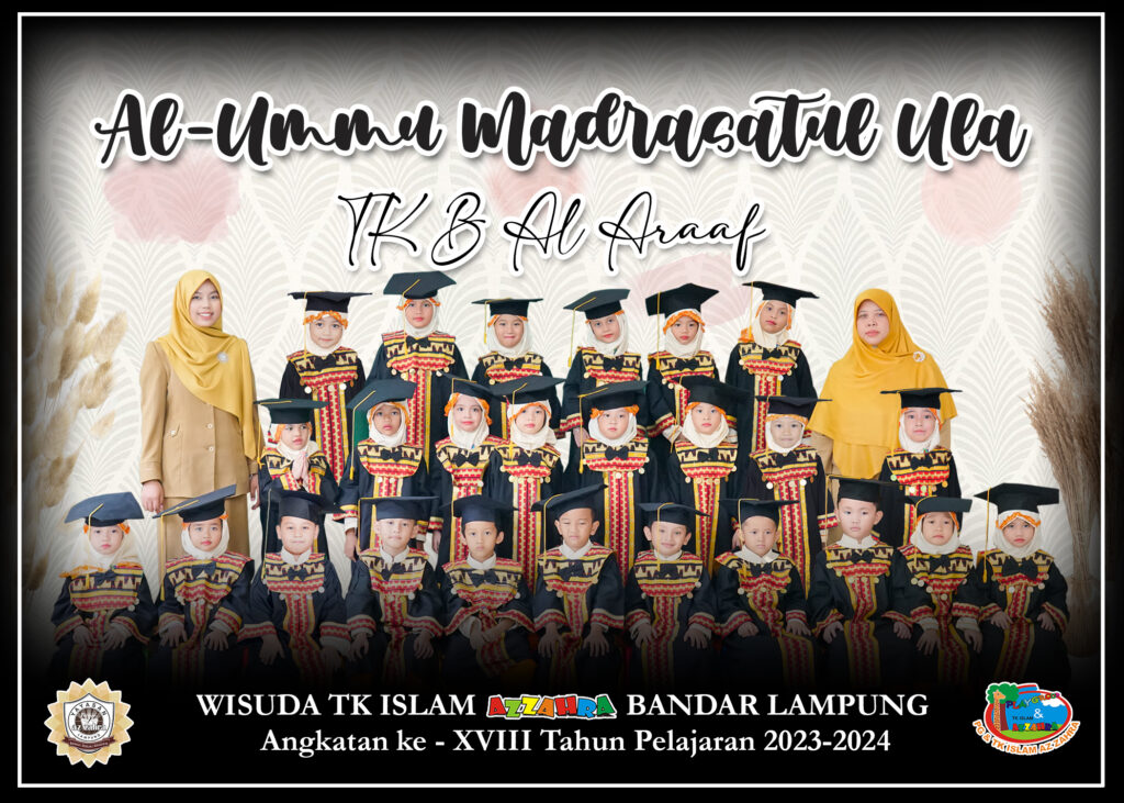 Foto Alumni TK B Al A'raaf 2023-2024
