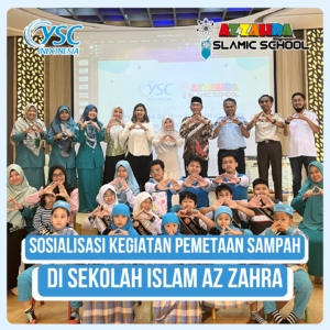 Sosialisasi Kegiatan Pemetaan Sampah di Sekolah Islam Az Zahra