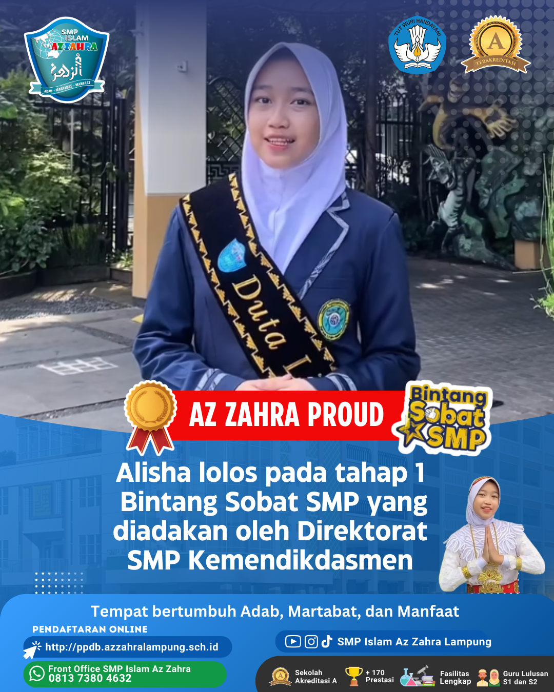 Az Zahra Proud Sobat SMP